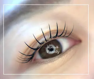 マツエク・マツパ eyelash Ponolyのマツエク・マツパデザイン