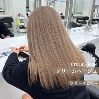 セミロング カラー ヘアアレンジ 【公式】DISCO銀 座🪩トレンド🪽のヘアスタイル
