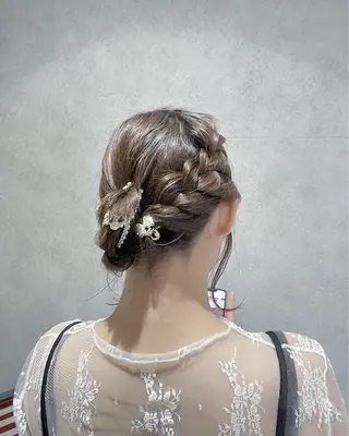 ショート ヘアアレンジ 縮毛矯正🤍 ボブ/ HIKARIのヘアスタイル