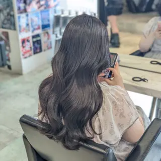 ロング 推しカラー/ちひろ/ にじさんじカラー🌈のヘアスタイル
