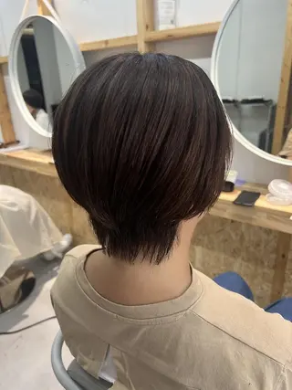 カラー 玉造/ボブ レイヤー🍀マツモトのヘアスタイル