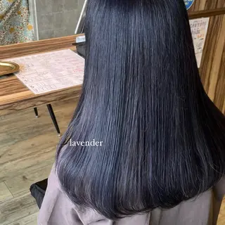 ロング カラー レイヤー/透明感艶 カラー丸山ななほのヘアスタイル