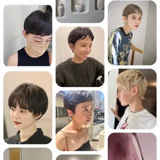 ショート nishi fuyumiのヘアスタイル