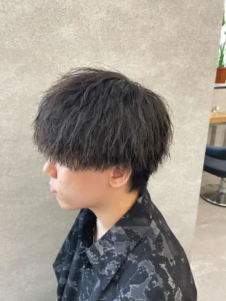 パーマ メンズ 曲がる縮毛矯正 🔥TAKUMA🔥のヘアスタイル