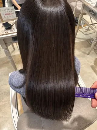 ロング カラー 髪質改善／透明感 🫧うらののヘアスタイル