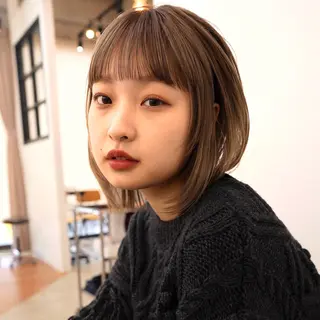 ショート カラー shun 原宿/表参道のヘアスタイル