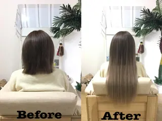 ロング KA BUのヘアスタイル