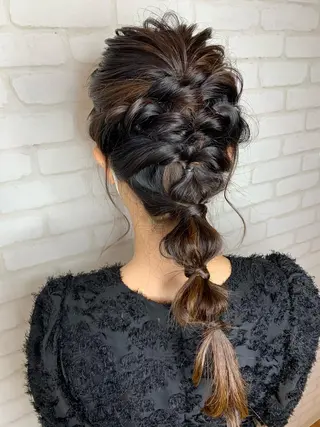 ヘアアレンジ 秋葉 万柚子のヘアスタイル