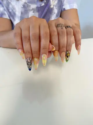 セミロング 🦋Nail Amo🦋のネイルデザイン