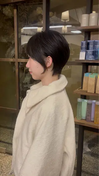 ショート zerohair むらなかあやね🐰ᩚのヘアスタイル