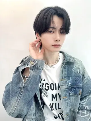 ショート メンズ Lond bla-maのヘアスタイル
