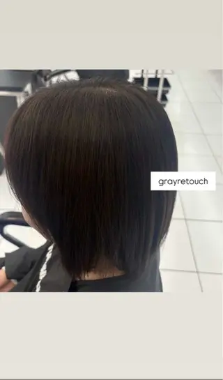 カラー 岸本 謙生のヘアスタイル