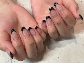 ネイル 韓国/ワンホン/長さ 出しつけ放題🎀のネイルデザイン