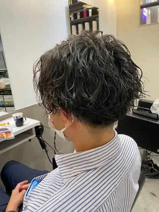 メンズ 福永速人 /メンズパーマのヘアスタイル