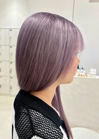 ロング カラー イシカワ ユウタのヘアスタイル