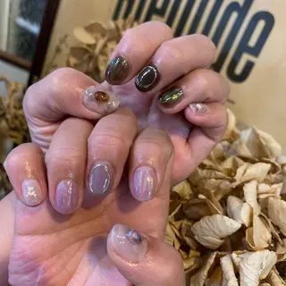ネイル 新宿ニュアンスネイル makotoのネイルデザイン