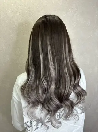セミロング エクステ*美髪サロン KR2S河内長野店長のヘアスタイル