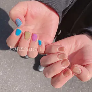 ネイル 地爪育成💅 kanaoanailのネイルデザイン