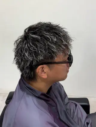 ショート パーマ メンズ 森 駿太のヘアスタイル