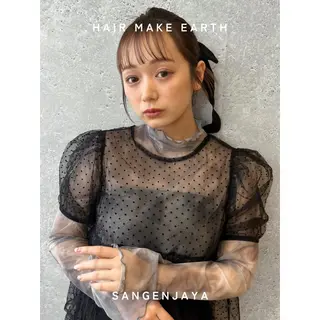 ヘアアレンジ hair make earth 🌀のヘアスタイル