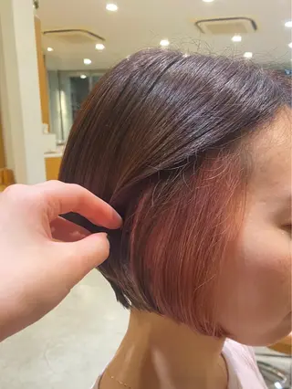ショート カラー 波津久 鈴愛のヘアスタイル