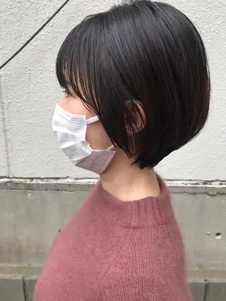 ショート ayane⭐️ボブ・ ショート・パーマのヘアスタイル