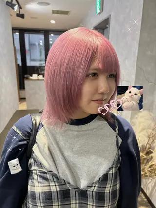 ミディアム カラー 🌐NATSUMI 🌐【寒色カラー】のヘアスタイル