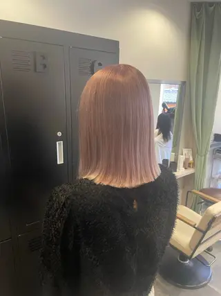 ミディアム カラー 吉村 夏椰のヘアスタイル