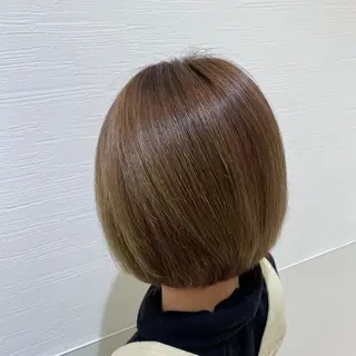 ショート カラー 縮毛矯正/ショート 長岡/姉崎宏実🌿のヘアスタイル
