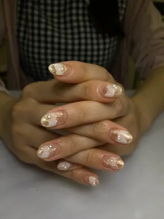 ネイル 草加ニュアンスネイル 🌚hersのネイルデザイン