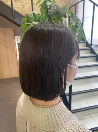 ショート カラー ヘアアレンジ TSUNA 🌙 Lim 五反田のマツエク・マツパデザイン