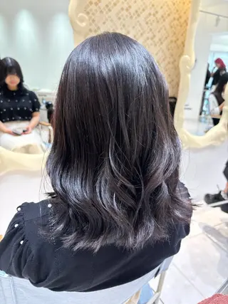 ミディアム カラー 💐レイヤー/透明感 カラー💐智口彩香のヘアスタイル