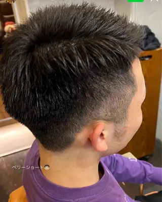 メンズ こばやし あこのヘアスタイル