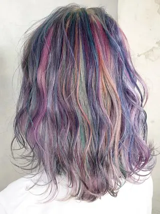ミディアム カラー welring hair salonのヘアスタイル