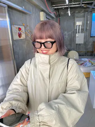 ショート カラー ヨシダ トオルのヘアスタイル