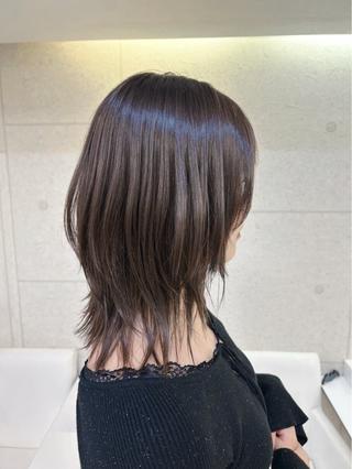 ミディアム カラー XANADU上野店 🐼ﾖｺﾊｼのヘアスタイル