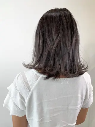 ミディアム カラー 髪質改善特化 サロン✨代表HIROのヘアスタイル