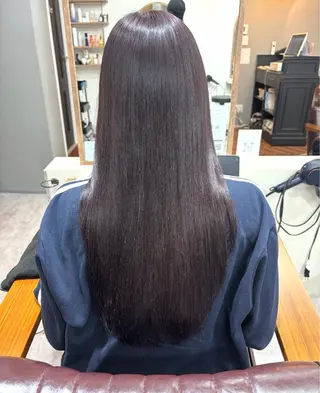 ロング 平松 佳恋のヘアスタイル