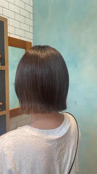 ショート ノンダメージカラー/ ボブ/RINのヘアスタイル