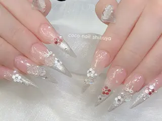 ネイル CoCo Nail 長さ出し専門店のネイルデザイン