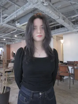 ロング カラー yu maのヘアスタイル
