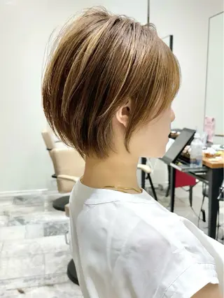 ショート カラー ショート、ボブの神✨ 峯朋也✂︎✨のヘアスタイル