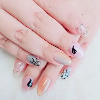ネイル 手描きアート&推し活 🌟Wisteriaのネイルデザイン