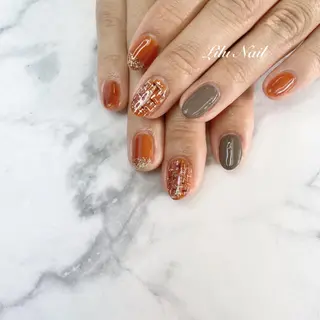 ネイル モチの良さ◉ フィルインネイル♡のネイルデザイン