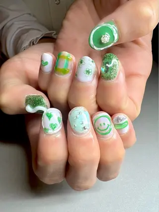 ネイル 種爪 たねつめのネイルデザイン