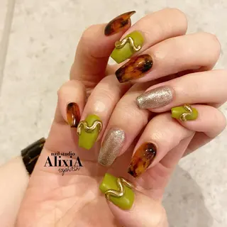ネイル AlixiA ゆみのネイルデザイン