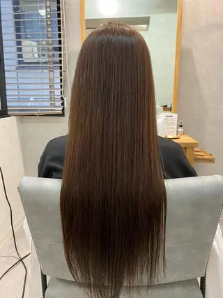 ロング blue ブルーのヘアスタイル