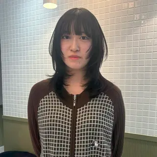 セミロング ☕️NOA / レイヤーカット🍮のヘアスタイル
