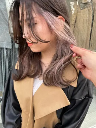 セミロング 塚本 征也のヘアスタイル