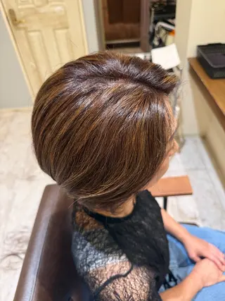 ショート カラー Blossom 大山imafujiのヘアスタイル